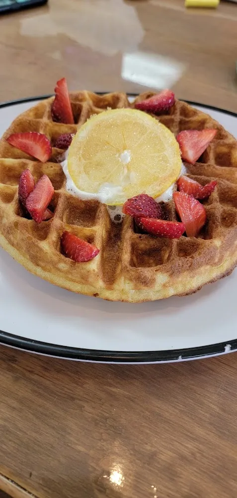 Strawberry Lemonade Waffle
